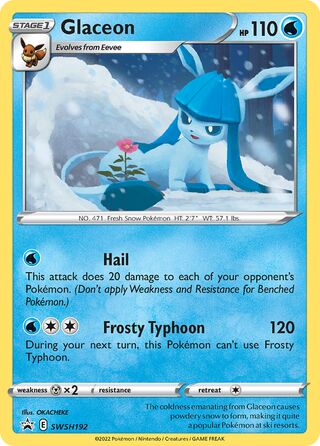 Glaceon 192/307 from Sword & Shield Promos