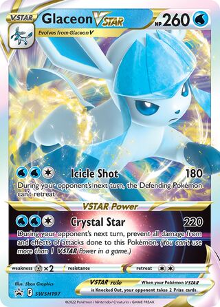 Glaceon VSTAR 197/307 from Sword & Shield Promos