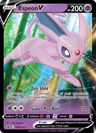 Espeon V 201/307 from Sword & Shield Promos