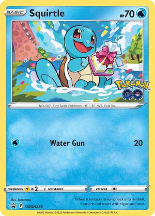 Squirtle 233/307 from Sword & Shield Promos