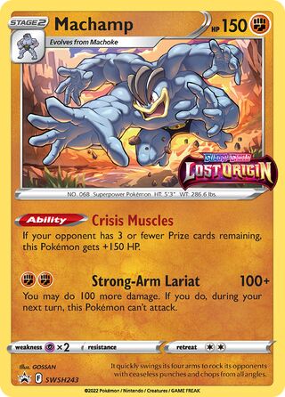 Machamp 243/307 from Sword & Shield Promos