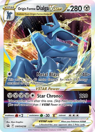 Origin Forme Dialga VSTAR 256/307 from Sword & Shield Promos
