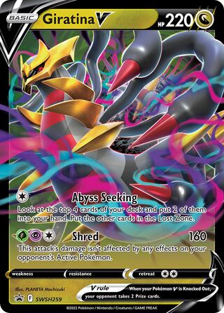 Giratina V 259/307 from Sword & Shield Promos