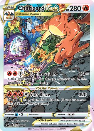 Charizard VSTAR 262/307 from Sword & Shield Promos