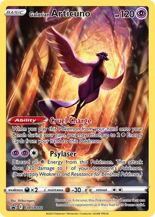 Galarian Articuno 282/307 from Sword & Shield Promos