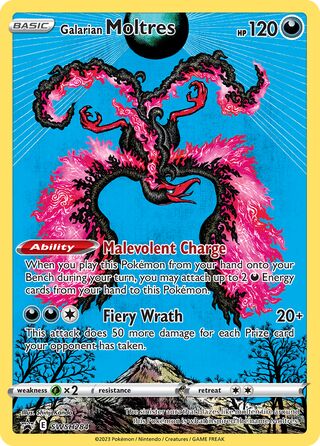 Galarian Moltres 284/307 from Sword & Shield Promos