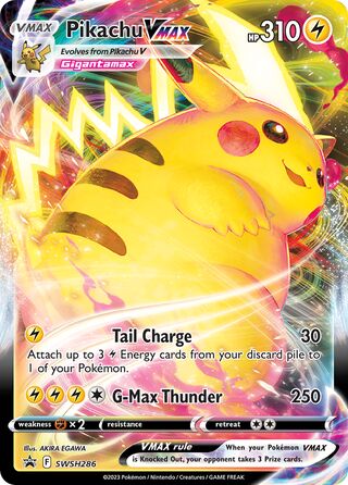 Pikachu VMAX 286/307 from Sword & Shield Promos
