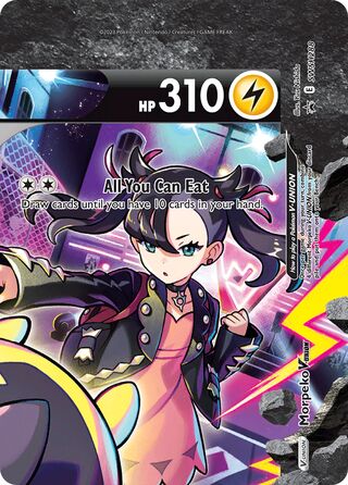 Morpeko V-UNION 288/307 from Sword & Shield Promos