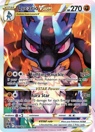 Lucario VSTAR 291/307 from Sword & Shield Promos