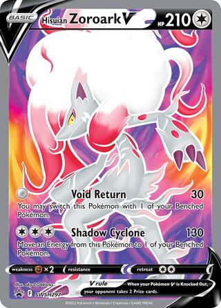 Hisuian Zoroark V 297/307 from Sword & Shield Promos