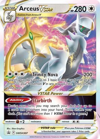 Arceus VSTAR 307/307 from Sword & Shield Promos
