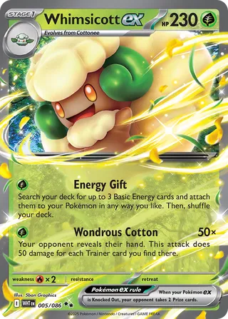 Whimsicott ex 5/173 from White Flare
