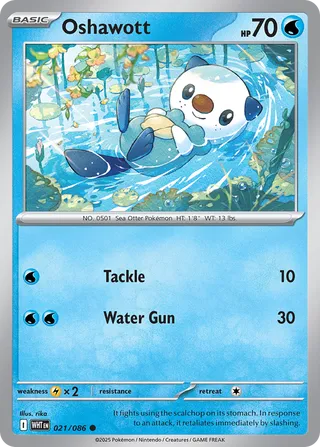 Oshawott 21/173 from White Flare
