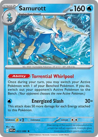 Samurott 23/173 from White Flare