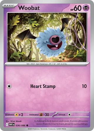 Woobat 36/173 from White Flare