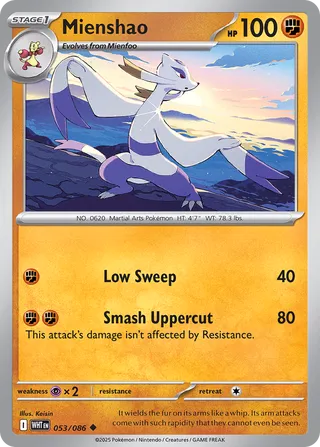 Mienshao 53/173 from White Flare