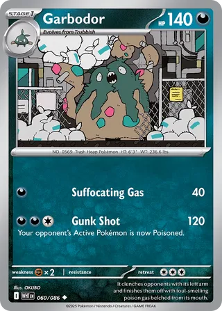 Garbodor 60/173 from White Flare