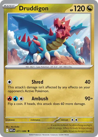 Druddigon 71/173 from White Flare