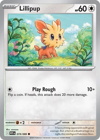 Lillipup 74/173 from White Flare
