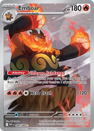 Emboar 98/173 from White Flare