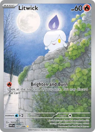Litwick 101/173 from White Flare