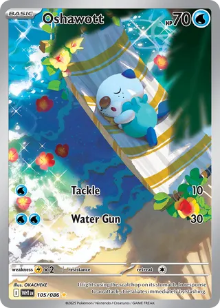 Oshawott 105/173 from White Flare