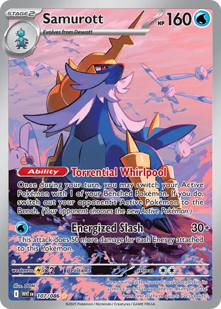 Samurott 107/173 from White Flare