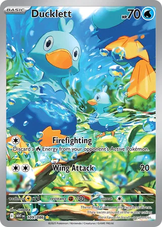 Ducklett 109/173 from White Flare