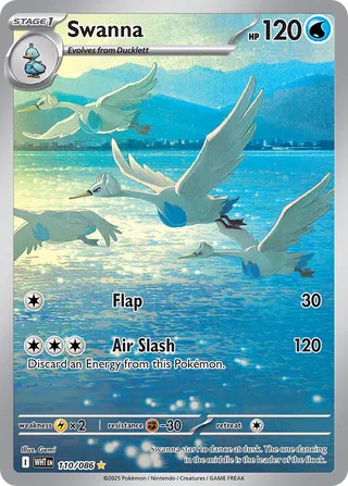 Swanna 110/173 from White Flare