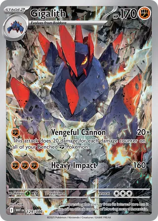 Gigalith 129/173 from White Flare