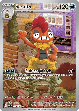 Scrafty 139/173 from White Flare