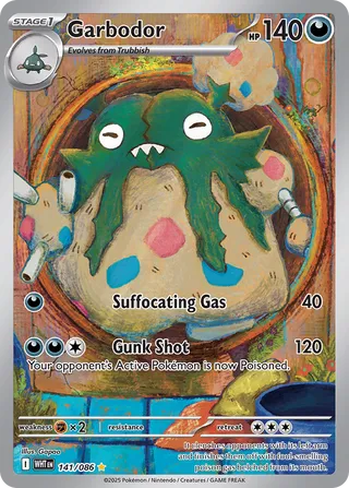 Garbodor 141/173 from White Flare