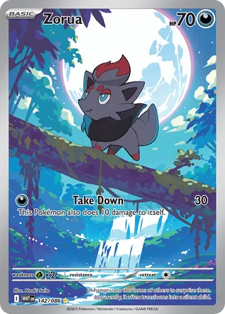 Zorua 142/173 from White Flare