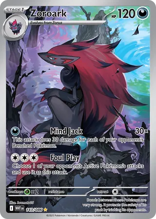 Zoroark 143/173 from White Flare