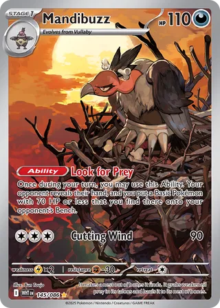 Mandibuzz 145/173 from White Flare