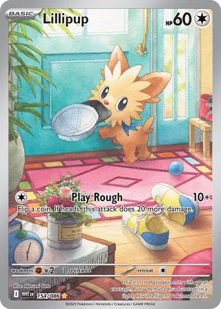 Lillipup 154/173 from White Flare