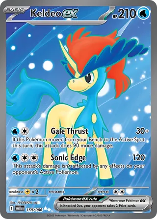 Keldeo ex 159/173 from White Flare