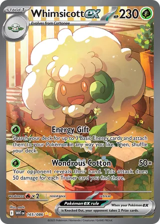 Whimsicott ex 165/173 from White Flare