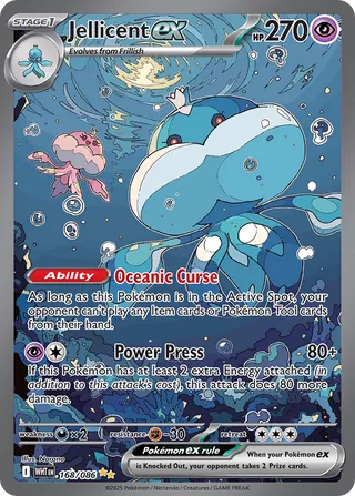 Jellicent ex 168/173 from White Flare