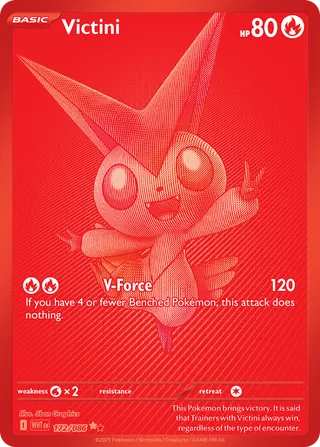 Victini 172/173 from White Flare