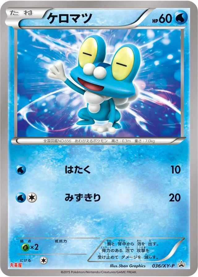Froakie 36/453 from XY Promos