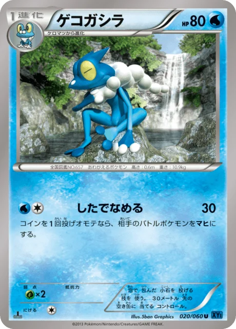 Frogadier 20/63 from Collection X