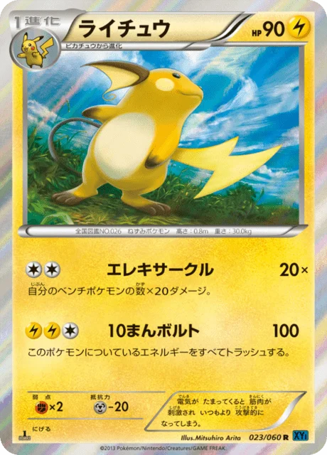 Raichu 23/63 from Collection X