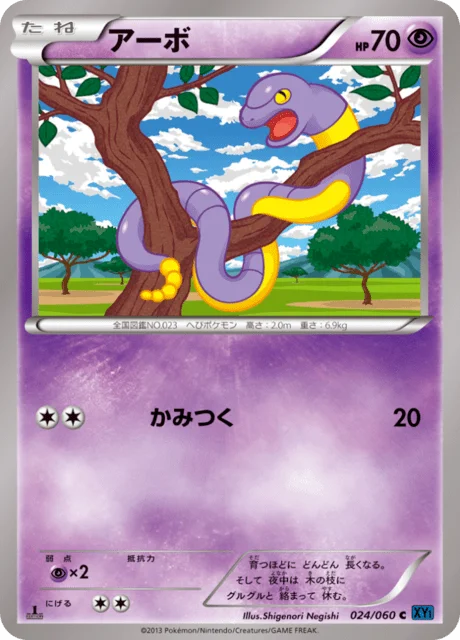 Ekans 24/63 from Collection X