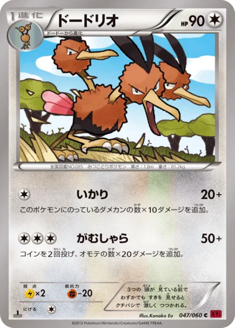 Dodrio 47/63 from Collection Y