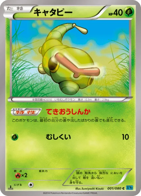 Caterpie 1/90 from Wild Blaze