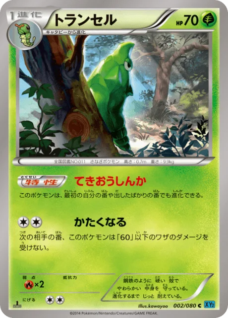 Metapod 2/90 from Wild Blaze