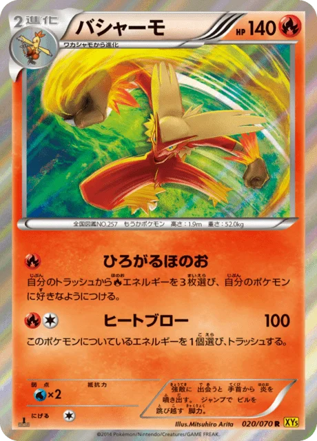 Blaziken 20/80 from Gaia Volcano