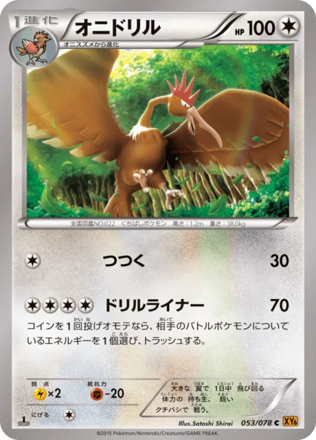 Fearow 53/91 from Emerald Break