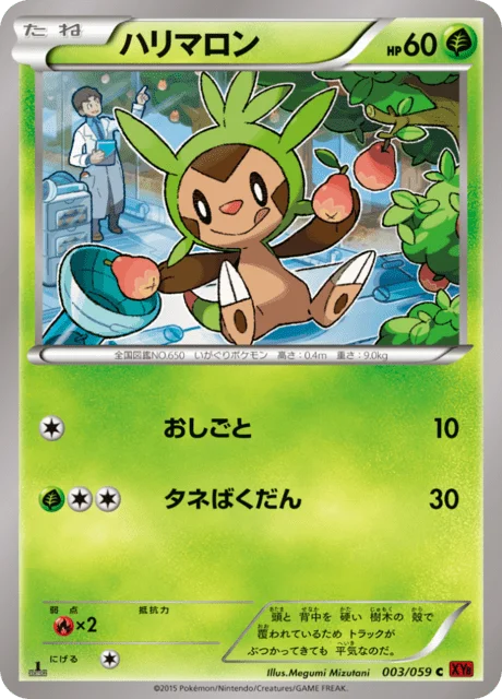 Chespin 3/65 from Red Flash